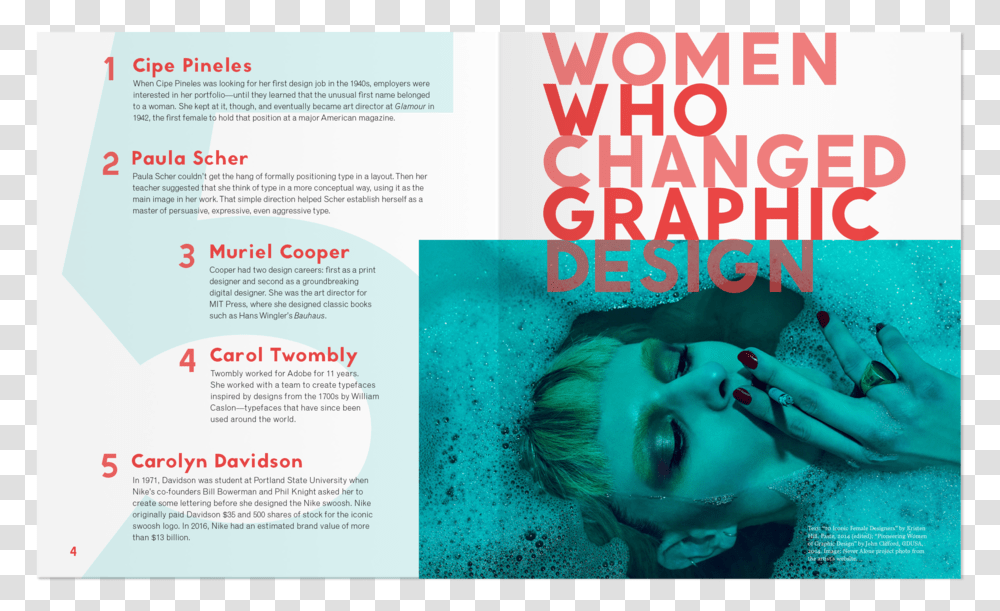 Women Who Changed Graphic Design, Poster, Advertisement, Flyer, Paper Transparent Png