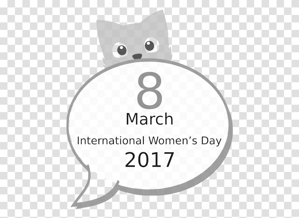 Womenquots Day Happy International Womens Day Cat, Number, Alarm Clock Transparent Png