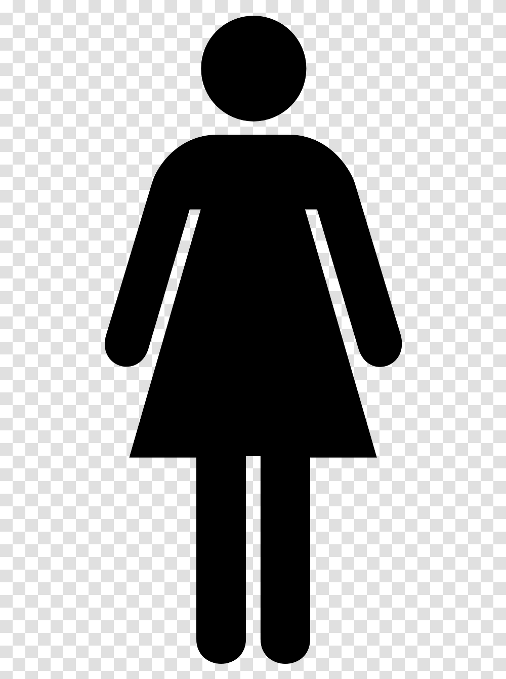 Womens Bathroom Sign Clipart, Gray, World Of Warcraft Transparent Png
