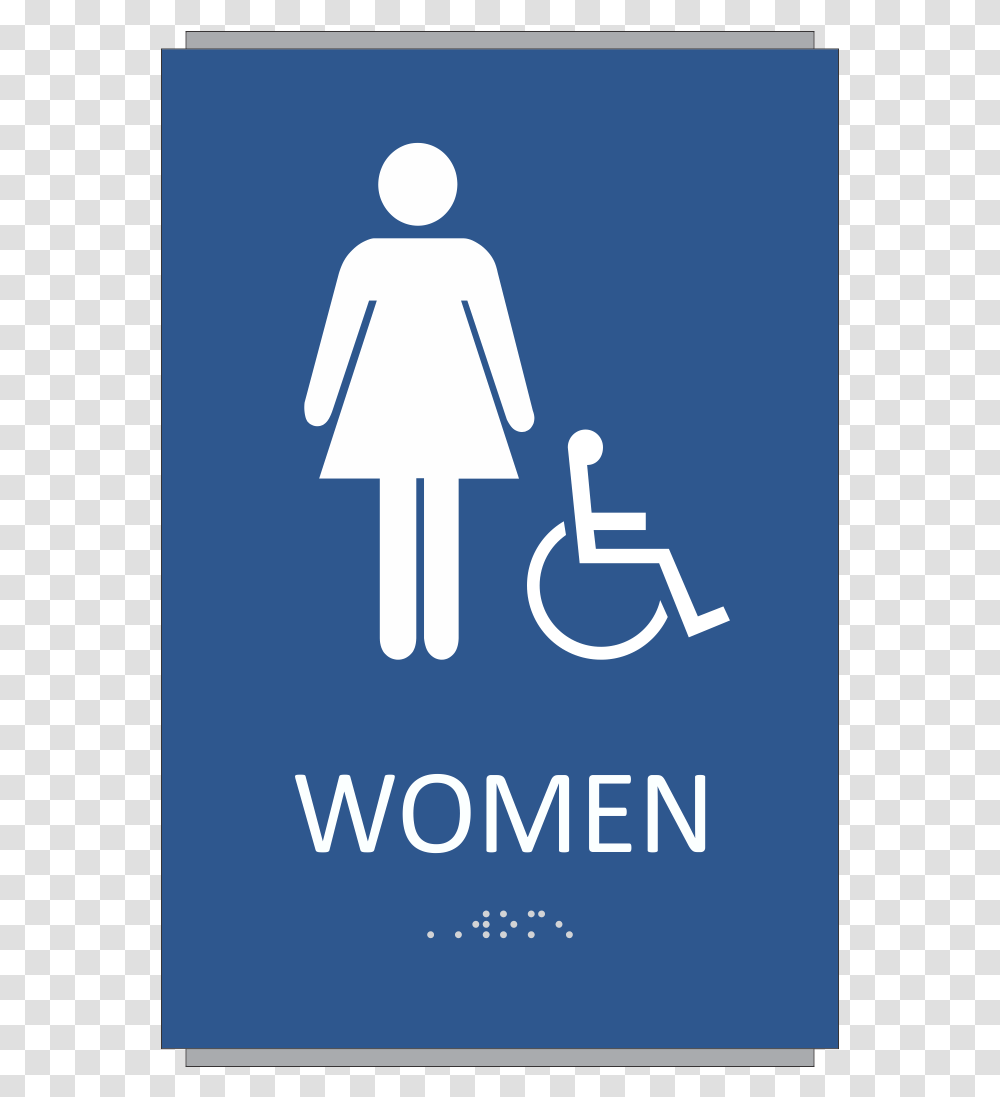 Womens Bathroom Sign, Road Sign Transparent Png