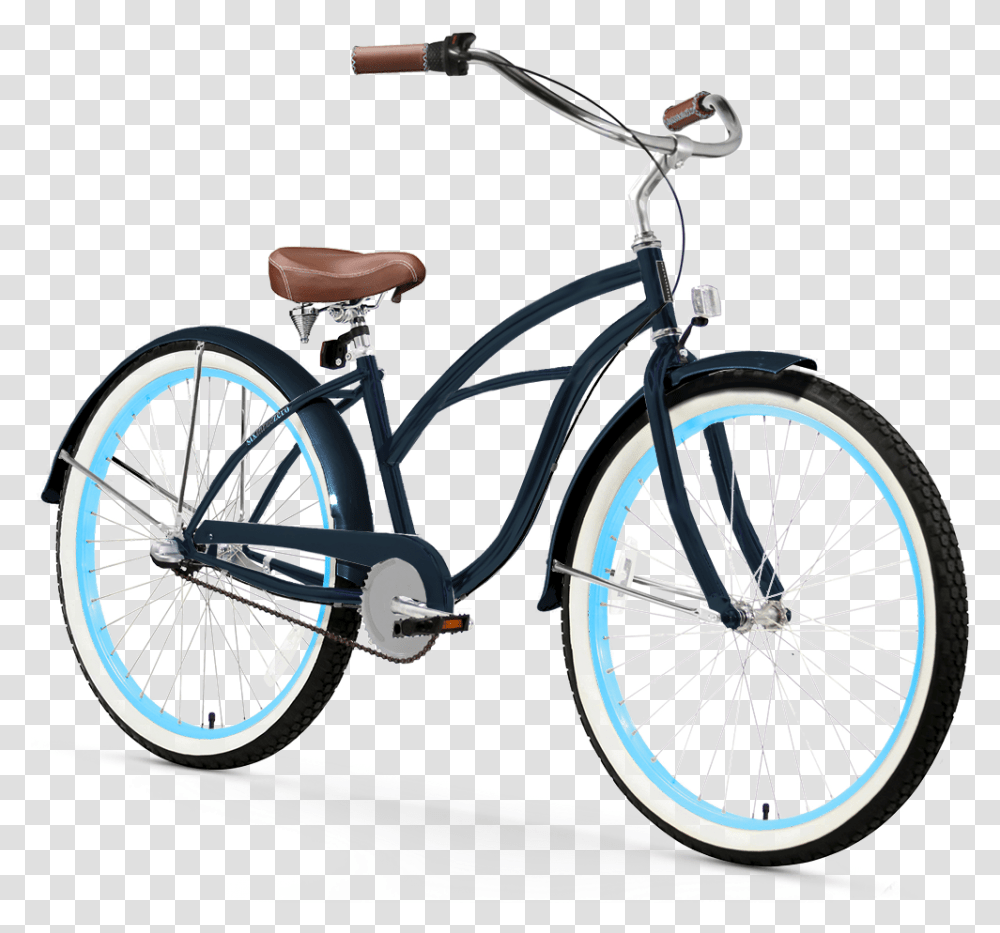 Womens Beach Cruiser Bike, Bicycle, Vehicle, Transportation, Wheel Transparent Png