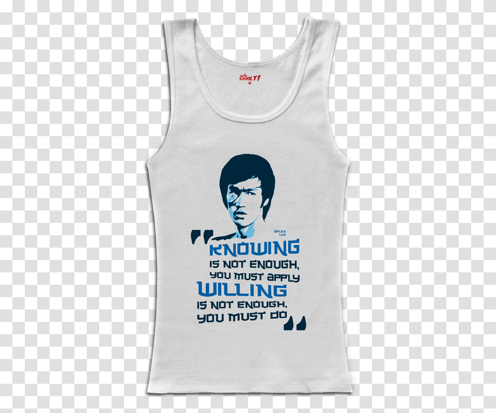 Womens Bruce Lee Tee Shirts, Apparel, Tank Top, Undershirt Transparent Png