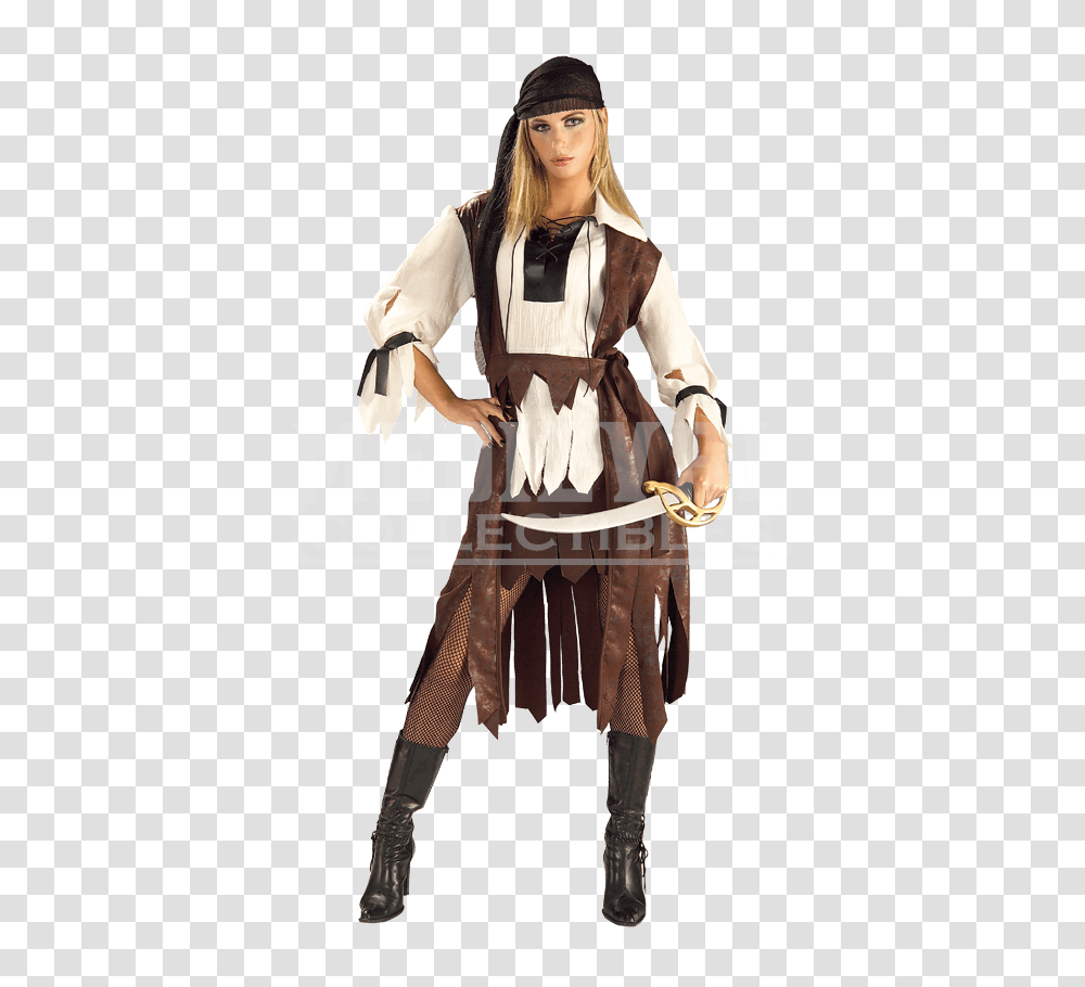 Womens Caribbean Pirate Babe Costume, Person, Human, Armor, Knight Transparent Png