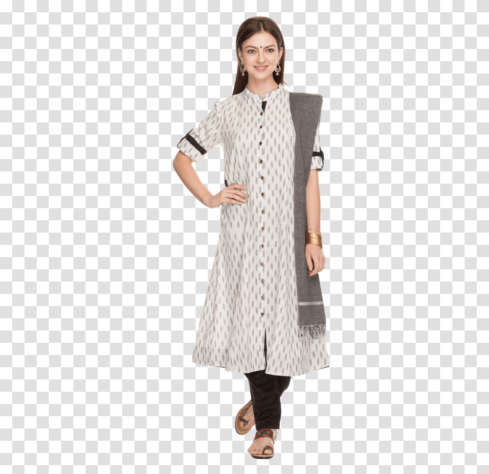 Womens Cotton Salwar Suit Gown, Dress, Costume, Sleeve Transparent Png