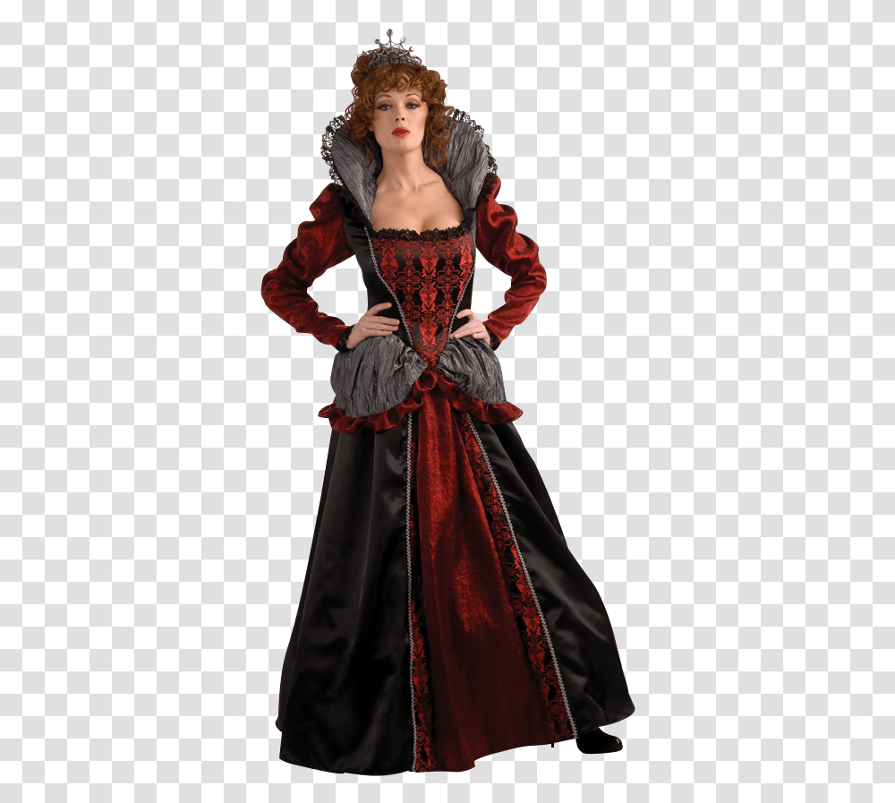Womens Evil Queen Costume, Female, Person, Dress Transparent Png