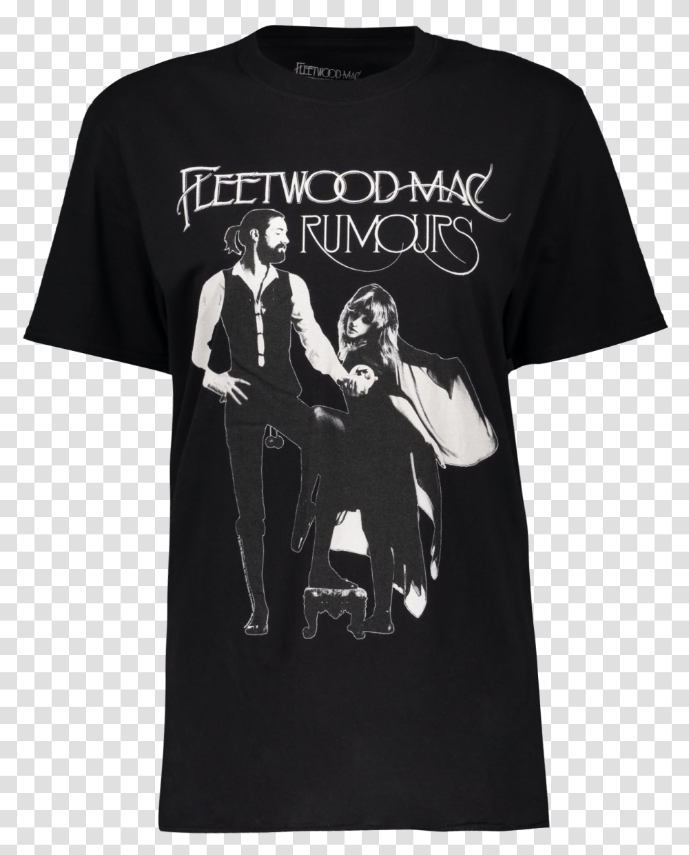 Womens Fleetwood Mac Tee Shirt, Apparel, Person, Human Transparent Png
