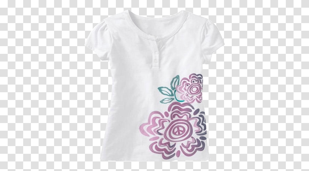 Womens Floral Print T Shirt Floral Design, Apparel, T-Shirt, Plant Transparent Png