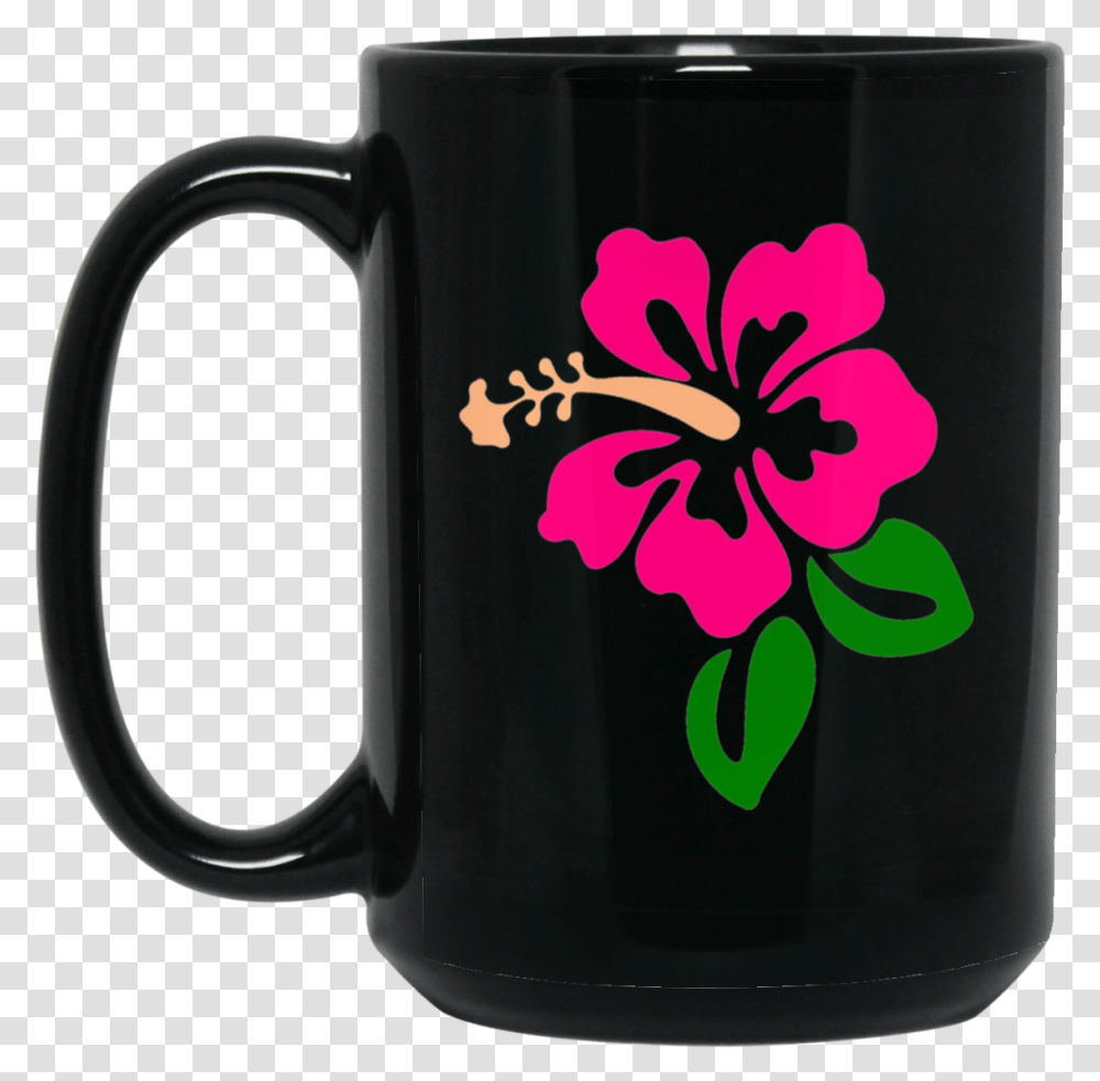 Womens Hawaiian Hibiscus Flower Island Beach Vacation Baby Yoda Coffee Mugs, Coffee Cup, Plant, Blossom, Stein Transparent Png