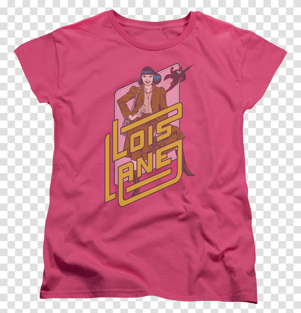 Womens Lois Lane Superman Shirt, Apparel, T-Shirt, Person Transparent Png