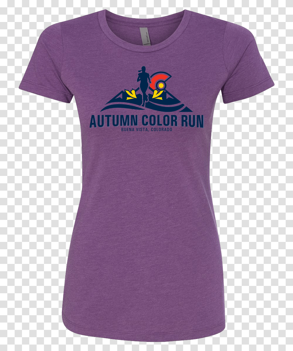Womens Race Shirt Buena Vista Co Color Run 2019, Apparel, T-Shirt, Person Transparent Png