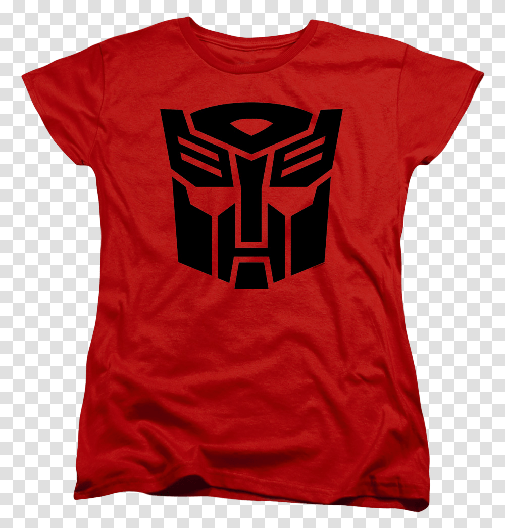 Womens Red Autobot Logo Transformers Shirt Transformers Autobot Logo, Clothing, Apparel, T-Shirt, Sleeve Transparent Png
