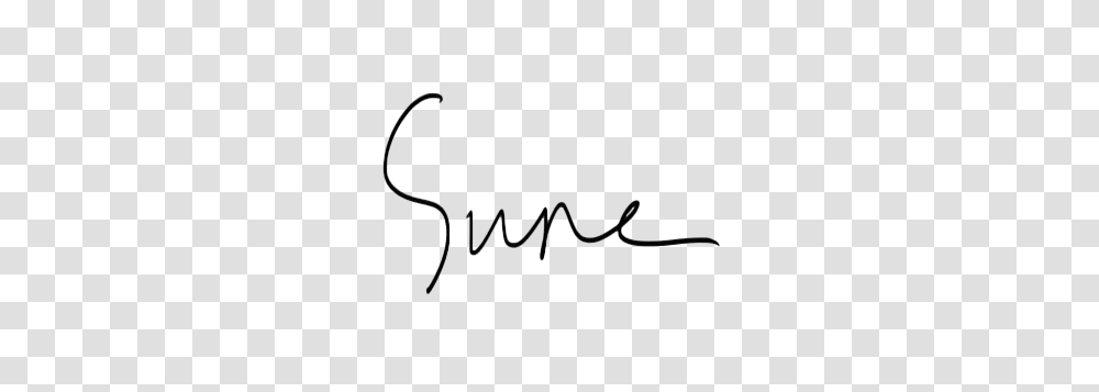 Womenswear Sune, Handwriting, Signature, Autograph Transparent Png