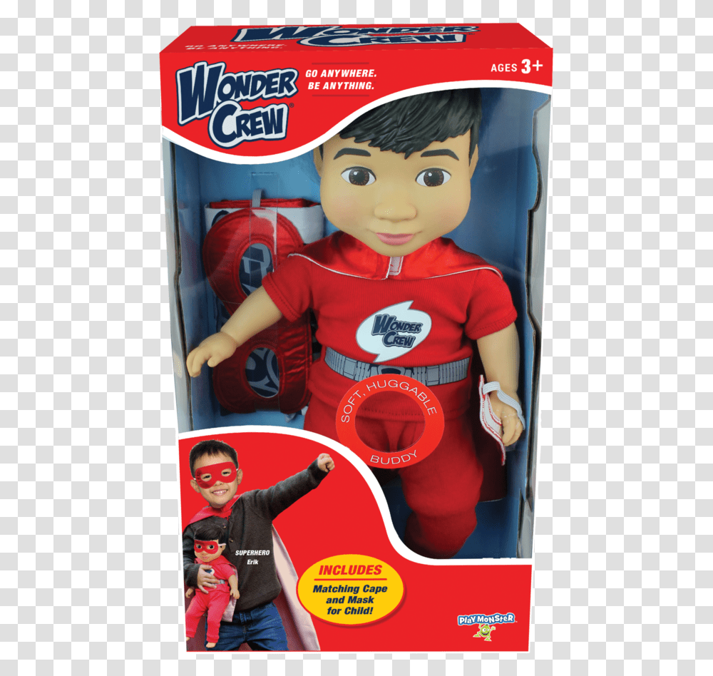 Wonder Crew Superhero Will, Person, Human, Doll, Toy Transparent Png