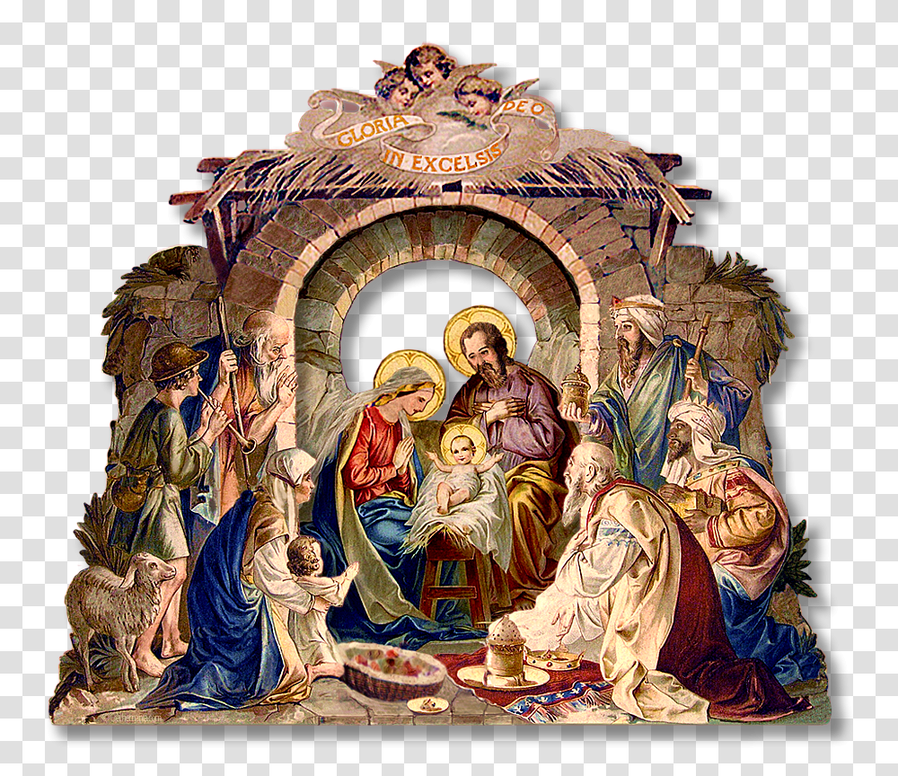 Wonder Holy Family Images Christmas, Person, Human, Art, Painting Transparent Png
