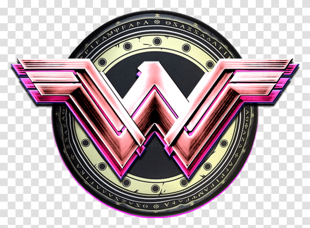Wonder Woman 1984 Logo, Purple, Wristwatch Transparent Png