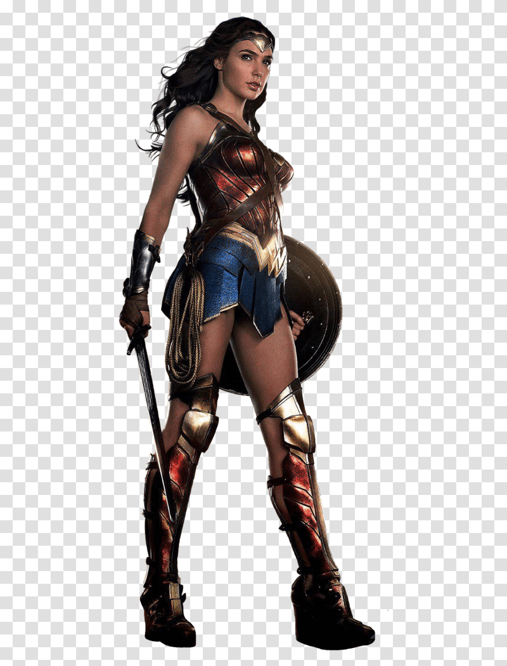 Wonder Woman 2017 Textless Poster, Costume, Person, Footwear Transparent Png