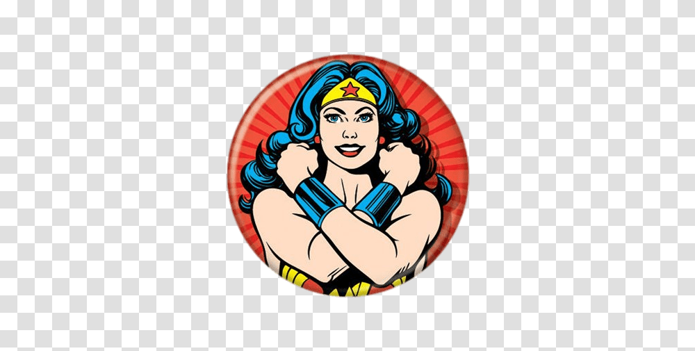Wonder Woman Button, Person, Arm, Female, Costume Transparent Png