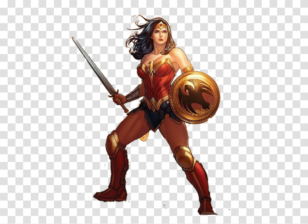 Wonder Woman, Character, Person, Human, Armor Transparent Png