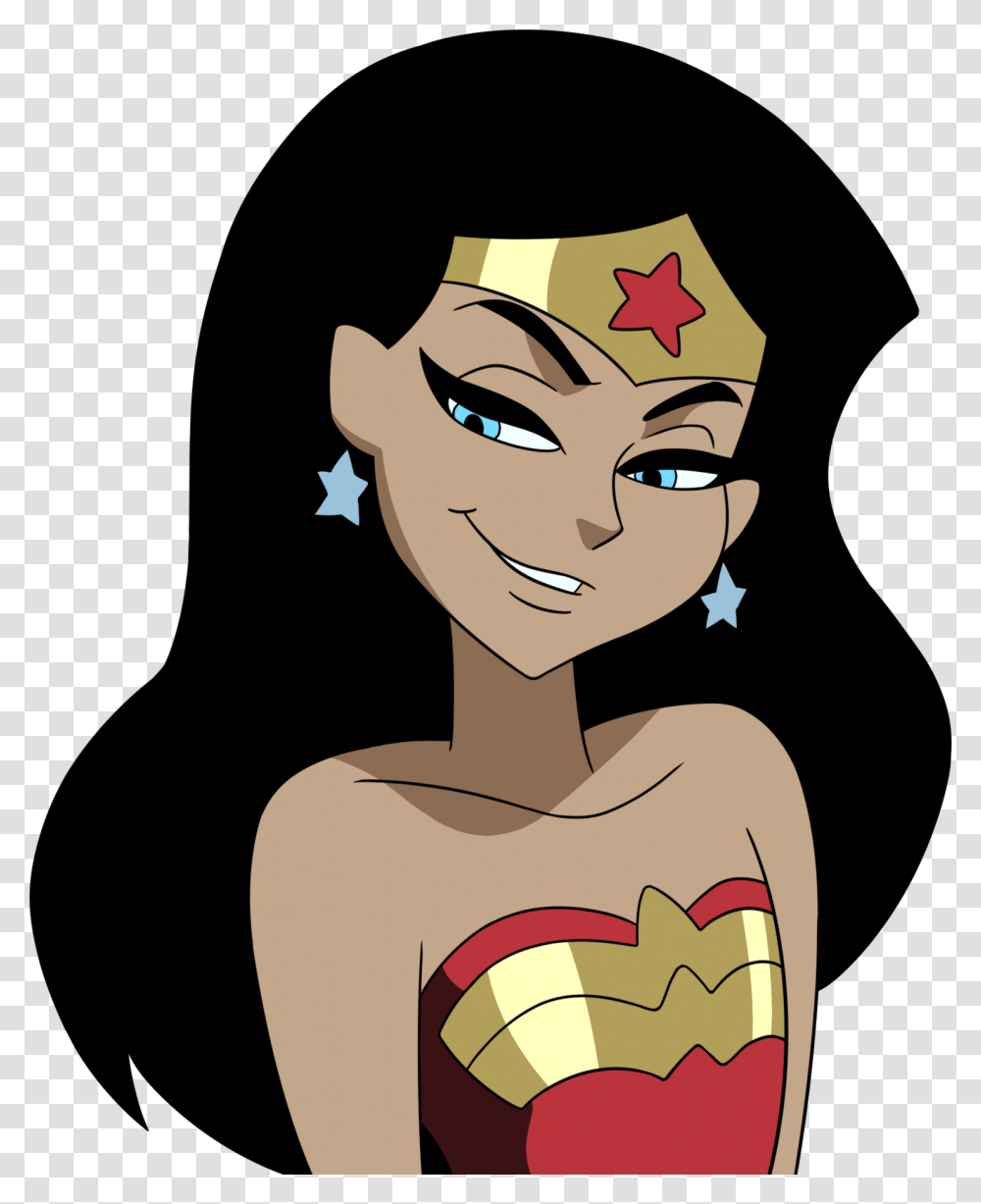 Wonder Woman, Character, Person, Label Transparent Png