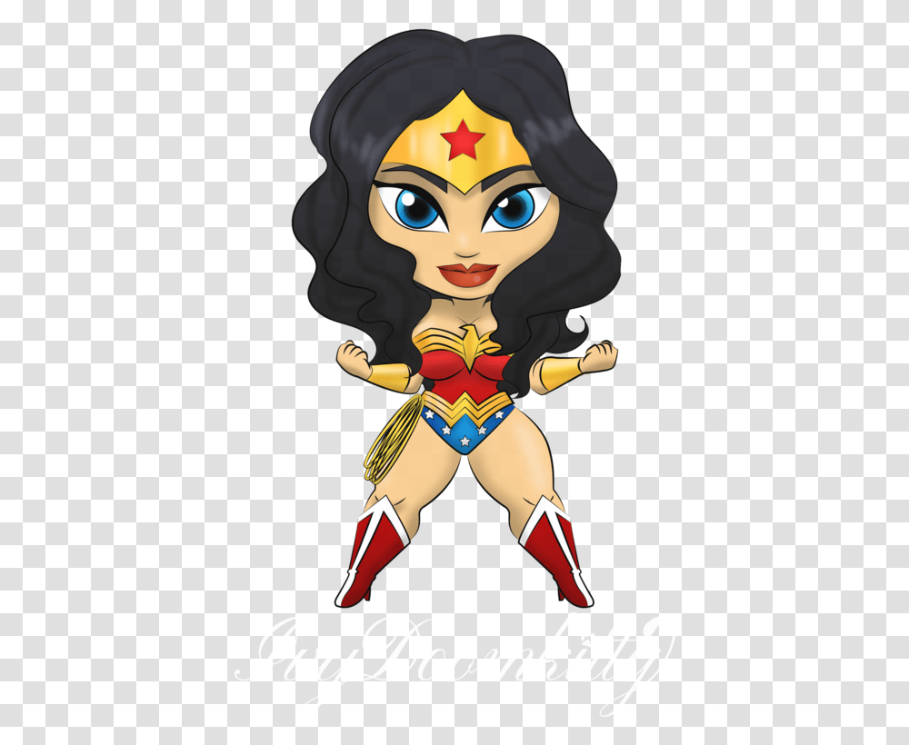 Wonder Woman Chibi, Costume, Person, Human, Face Transparent Png