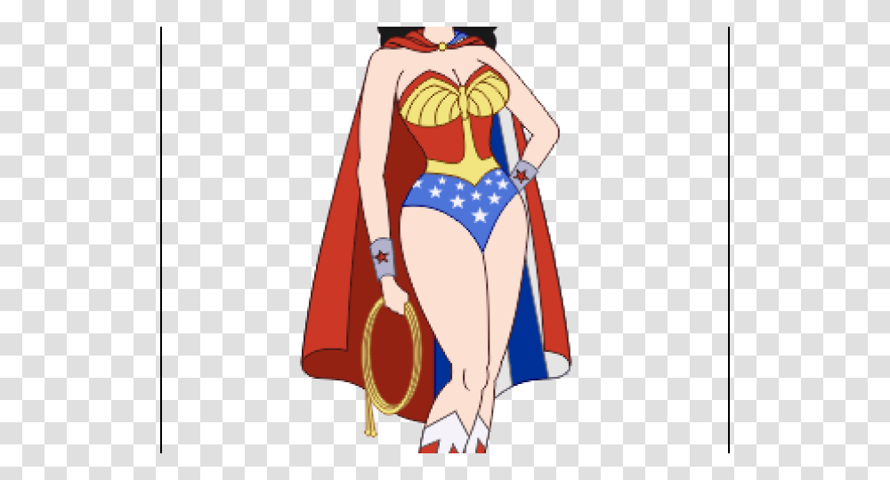 Wonder Woman Clipart Cartoon, Costume, Cape, Performer Transparent Png