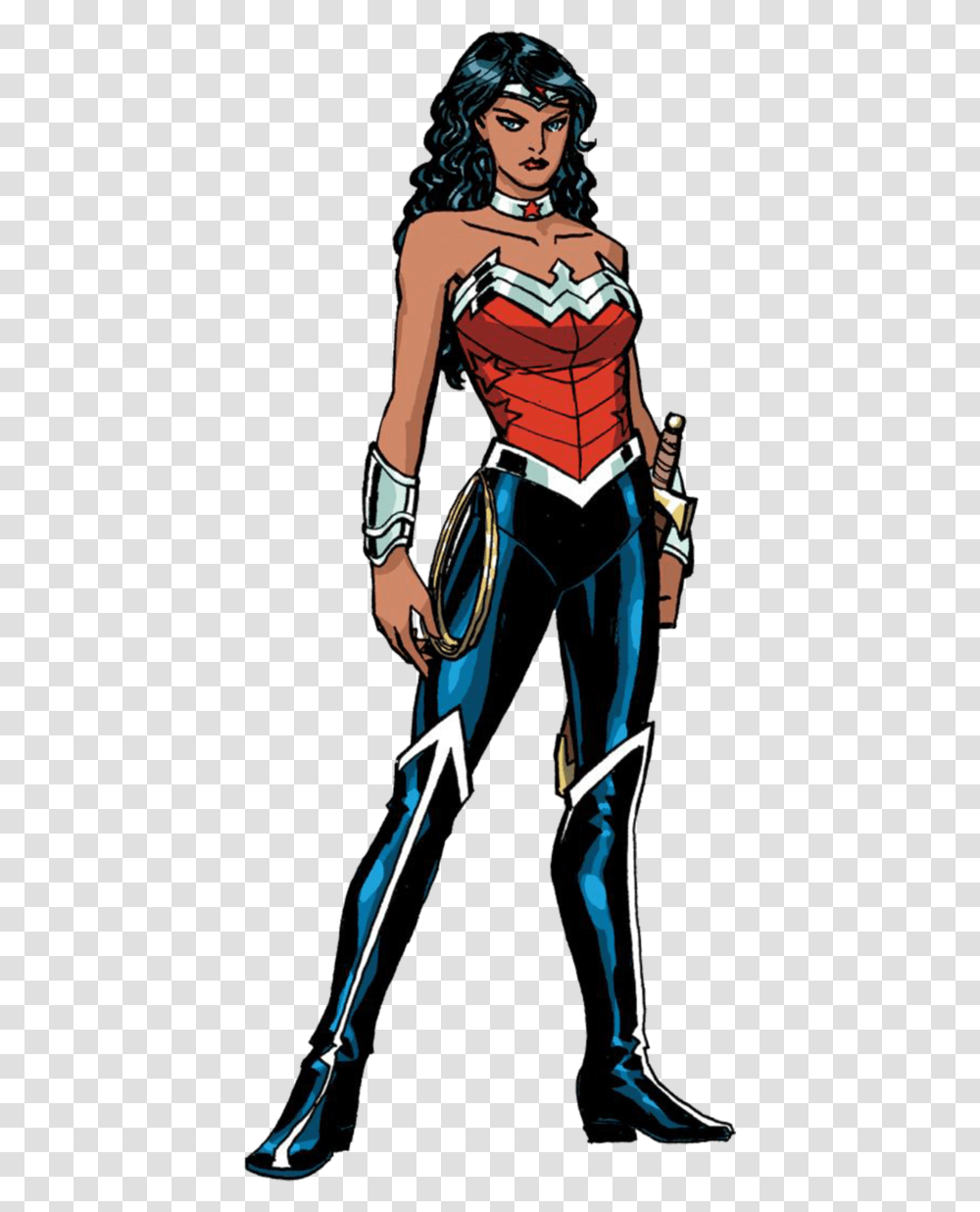 Wonder Woman Comic Pants, Person, Human, Book, Batman Transparent Png