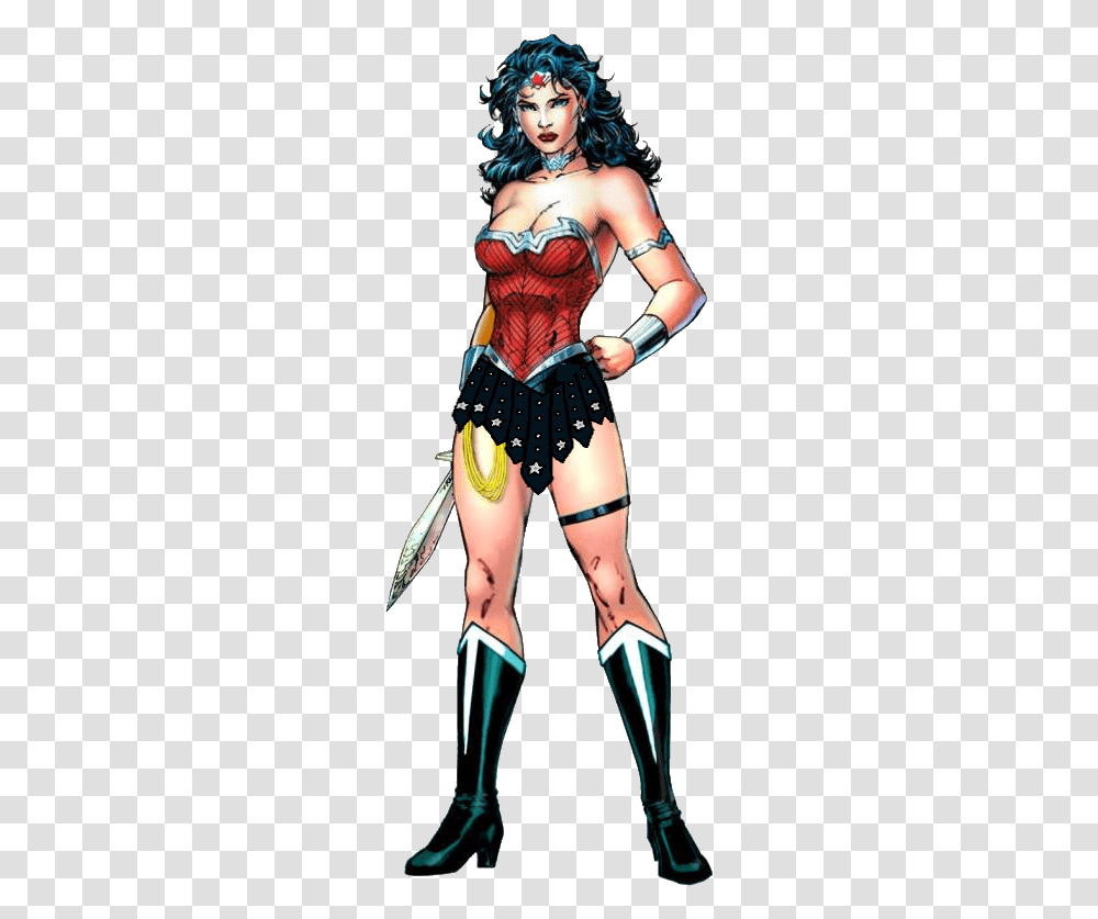 Wonder Woman Comic Wonder Woman New 52 Jim Lee, Costume, Person, Human, Performer Transparent Png