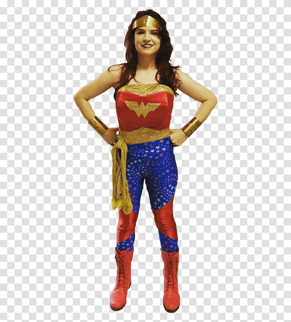 Wonder Woman, Costume, Person, Dance Pose Transparent Png