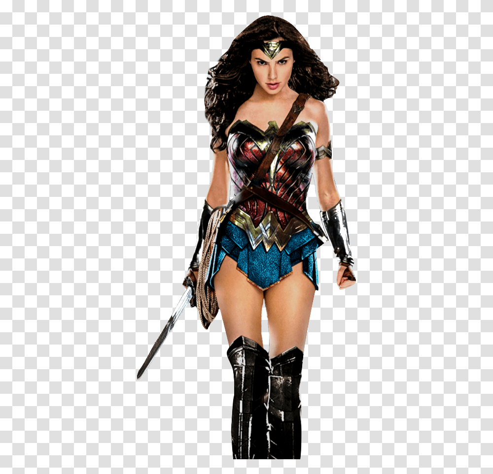 Wonder Woman, Costume, Person, Weapon Transparent Png