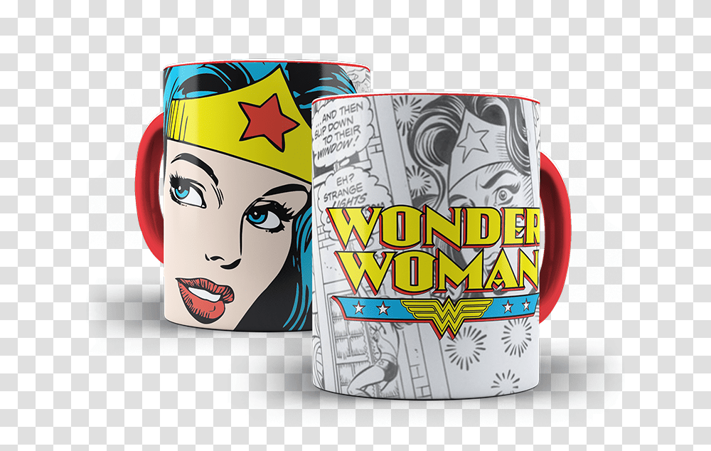 Wonder Woman, Cup, Coffee Cup, Alcohol, Beverage Transparent Png