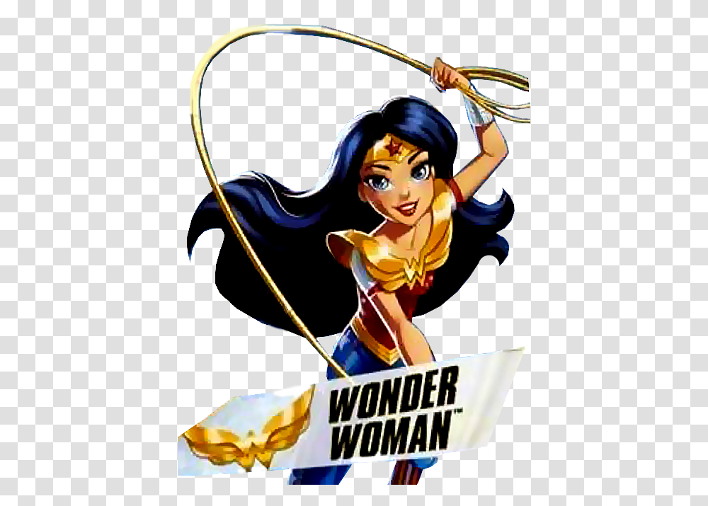 Wonder Woman En Super Hero Girls, Person, Human, Sport, Sports Transparent Png