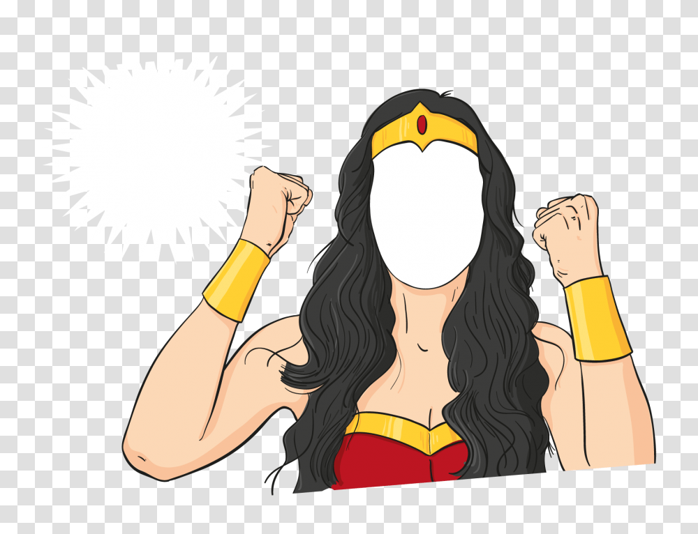 Wonder Woman Free Images Only, Face, Hand, Performer Transparent Png