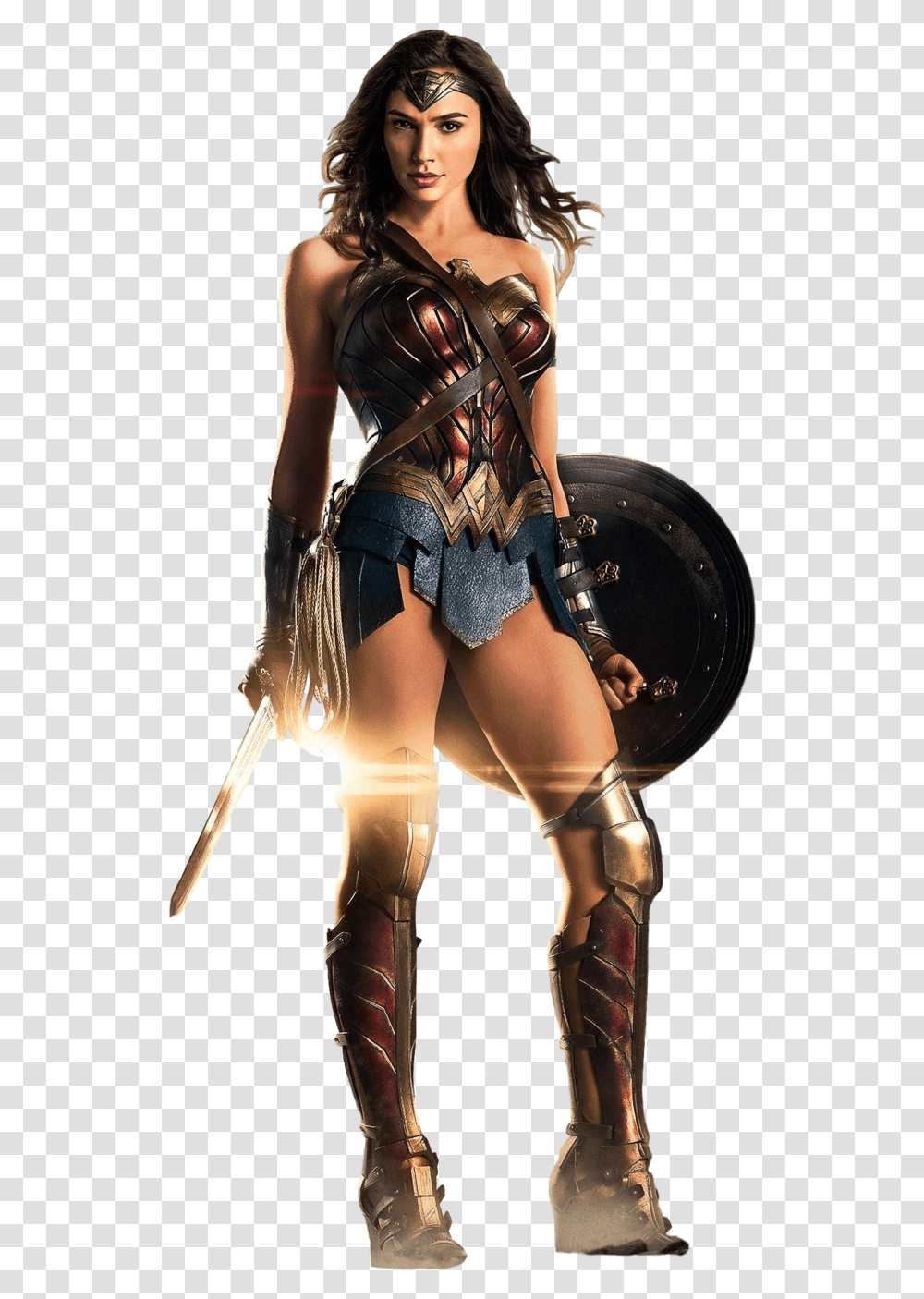 Wonder Woman Full Body, Costume, Armor, Person Transparent Png