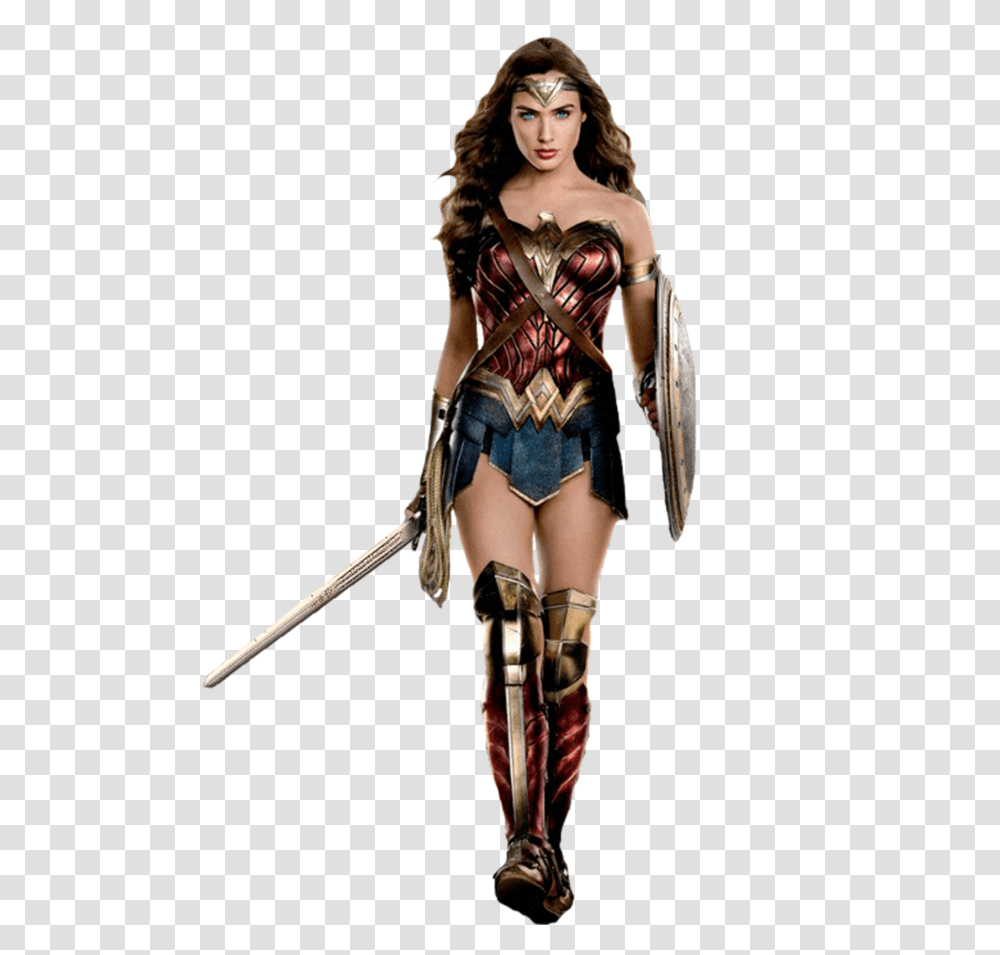 Wonder Woman Gal Gadot Justice League, Costume, Person, Human Transparent Png