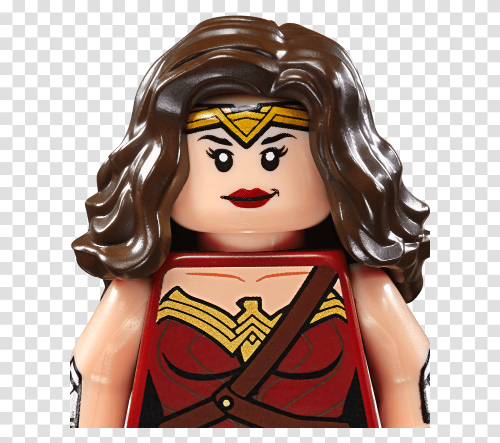 Wonder Woman Gal Gadot Lego, Doll, Toy, Figurine Transparent Png