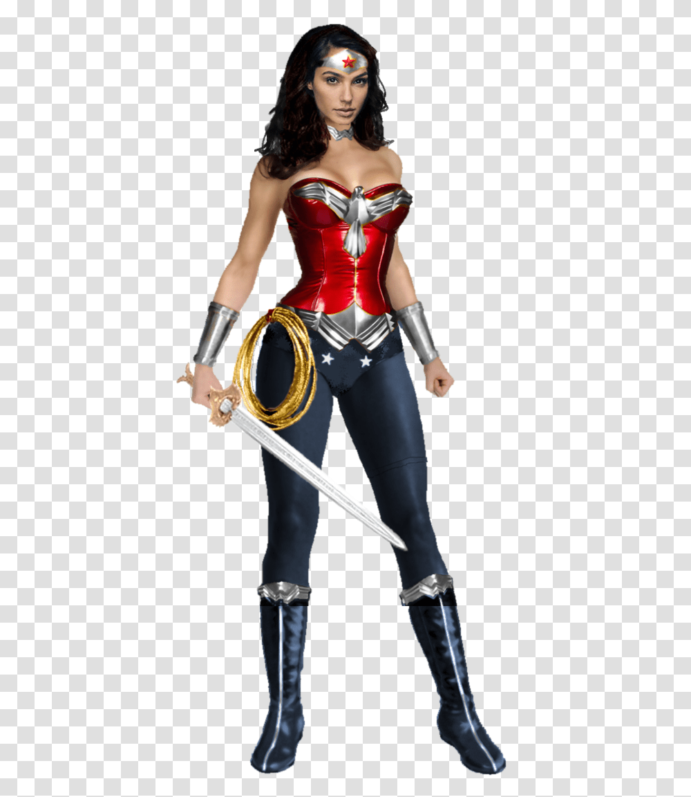 Wonder Woman Gal Gadot New, Costume, Person, Female, Spandex Transparent Png