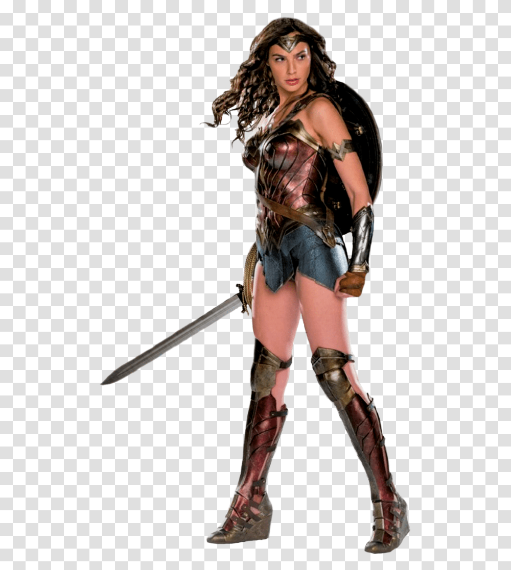 Wonder Woman Gal Gadot Wonder Woman Costume 2017, Person, Weapon, Blade Transparent Png