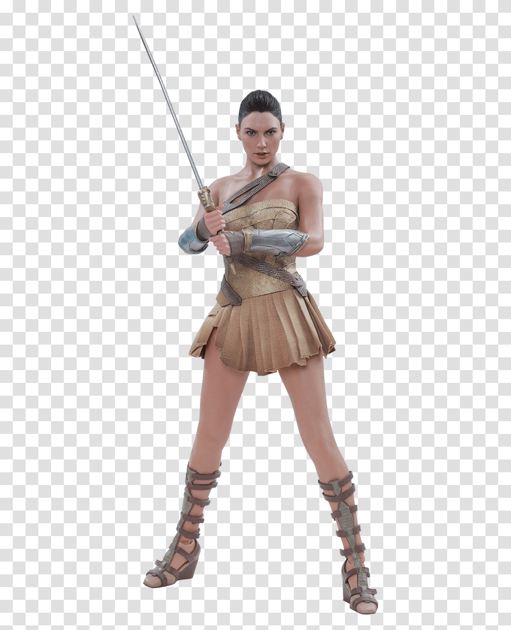 Wonder Woman Gold Costume, Person, Female, Footwear Transparent Png