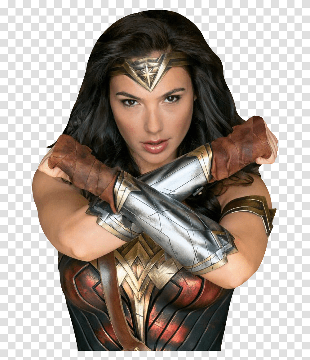 Wonder Woman Image Wonder Woman Using Bracelets, Person, Costume, Female Transparent Png