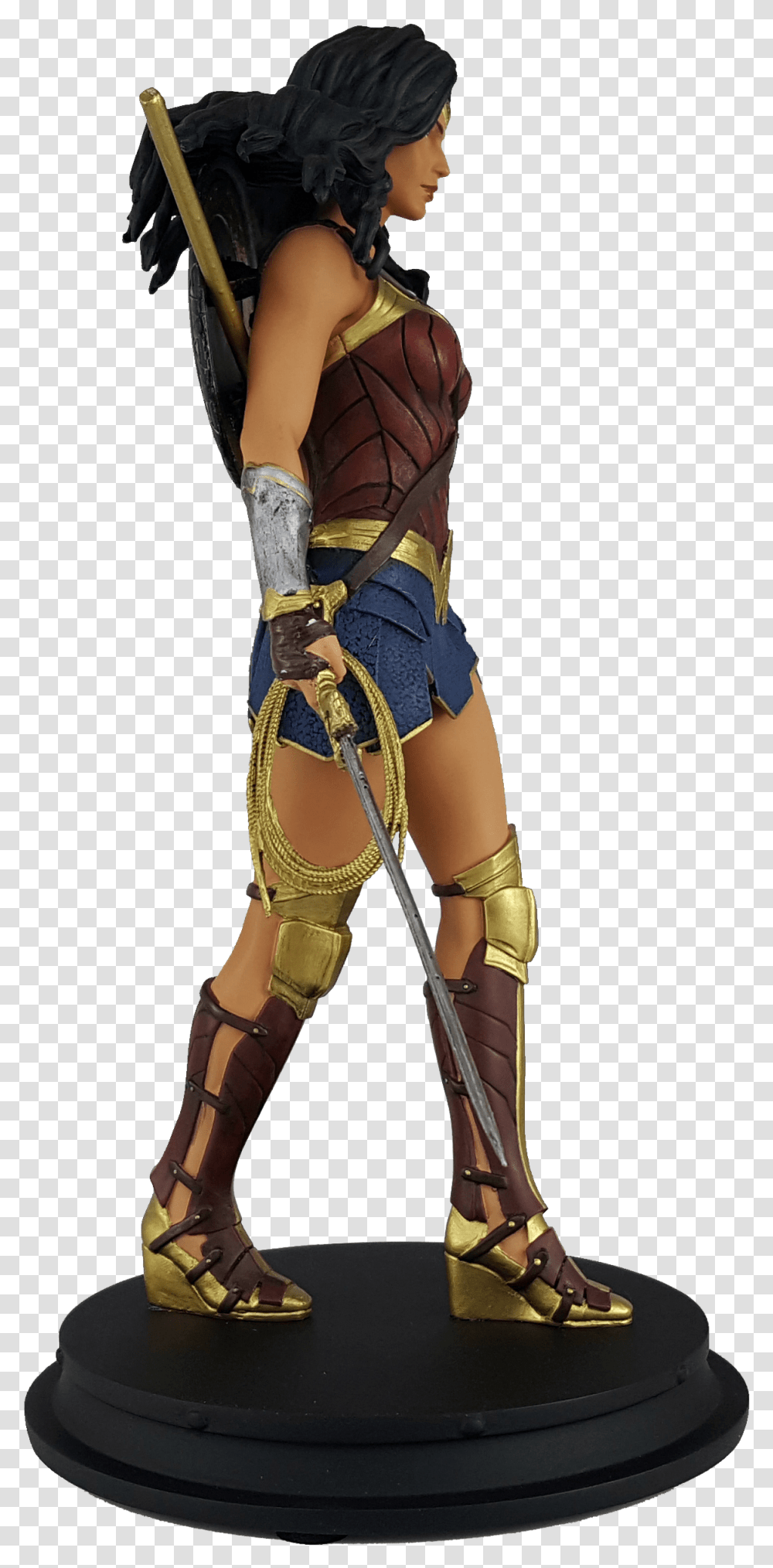 Wonder Woman Movie Statue Based Off The Film S Scans Figurine, Costume, Person, Human, Armor Transparent Png