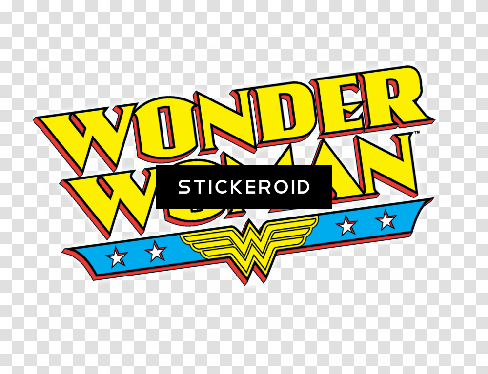 Wonder Woman, Pac Man Transparent Png