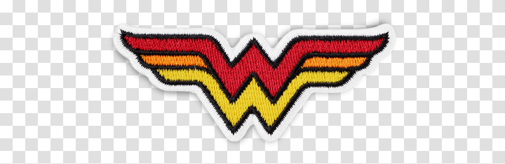 Wonder Woman Patch Emblem, Cushion, Pillow, Rug Transparent Png