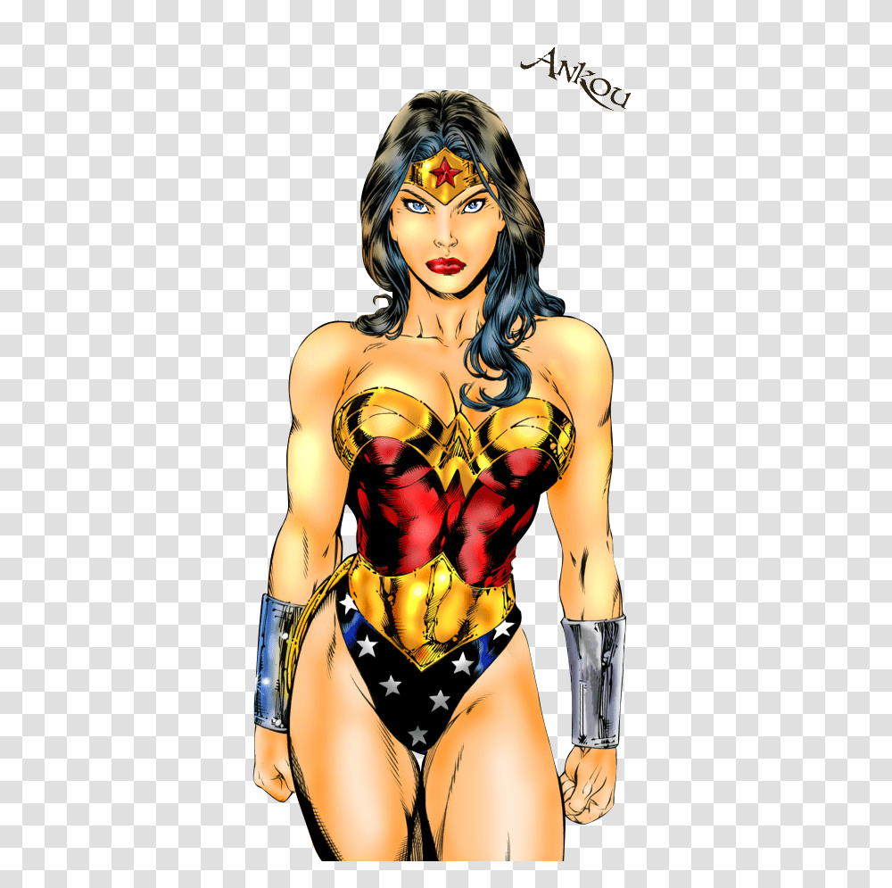 Wonder Woman, Person, Human, Book Transparent Png