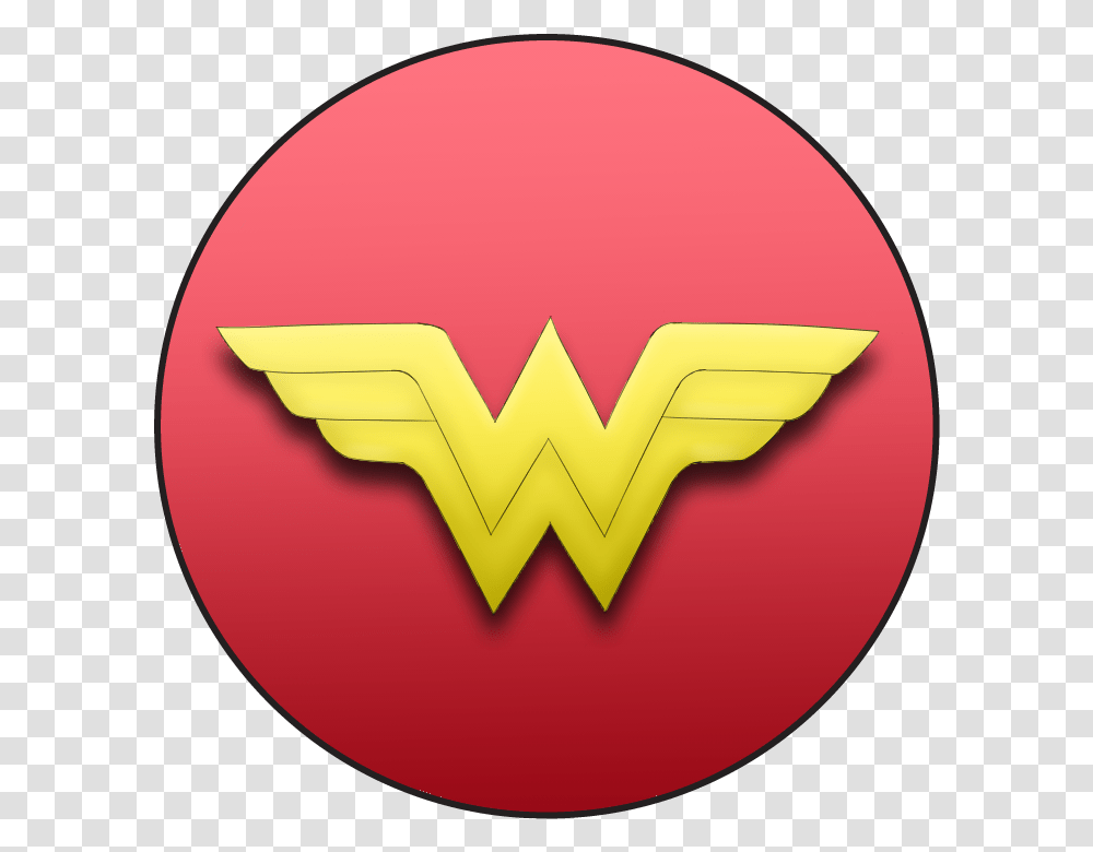 Wonder Woman Symbol Circle, Logo, Trademark, Hand, Label Transparent Png