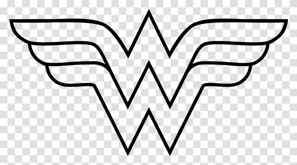 Wonder Woman Symbol, Gray, World Of Warcraft Transparent Png