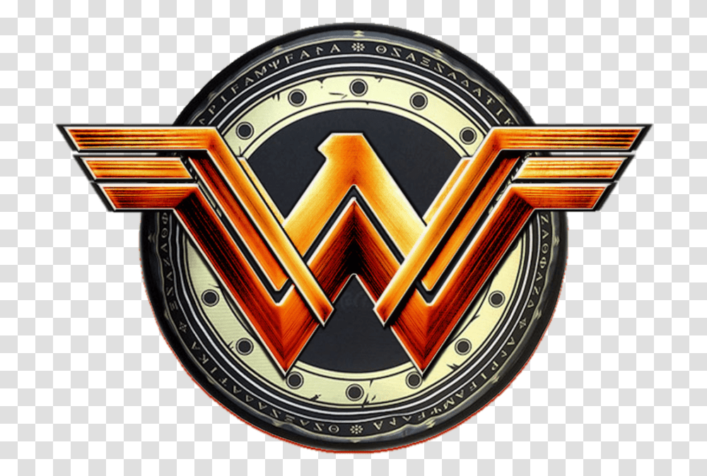 Wonder Woman Symbol, Logo, Trademark, Wristwatch, Emblem Transparent Png