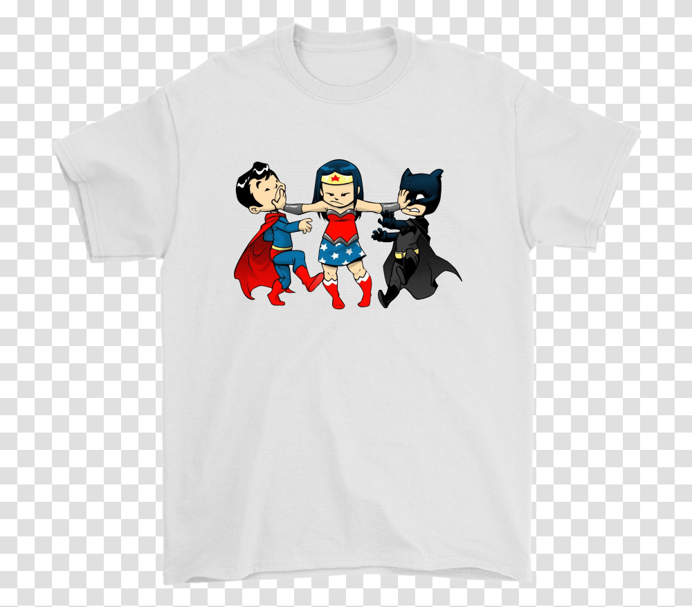 Wonder Woman T Shirt Batman Superman, Apparel, T-Shirt Transparent Png