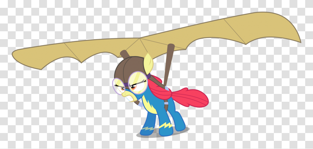 Wonderbolt Apple Bloom Hang Gliding, Axe, Tool, Toy, Seesaw Transparent Png