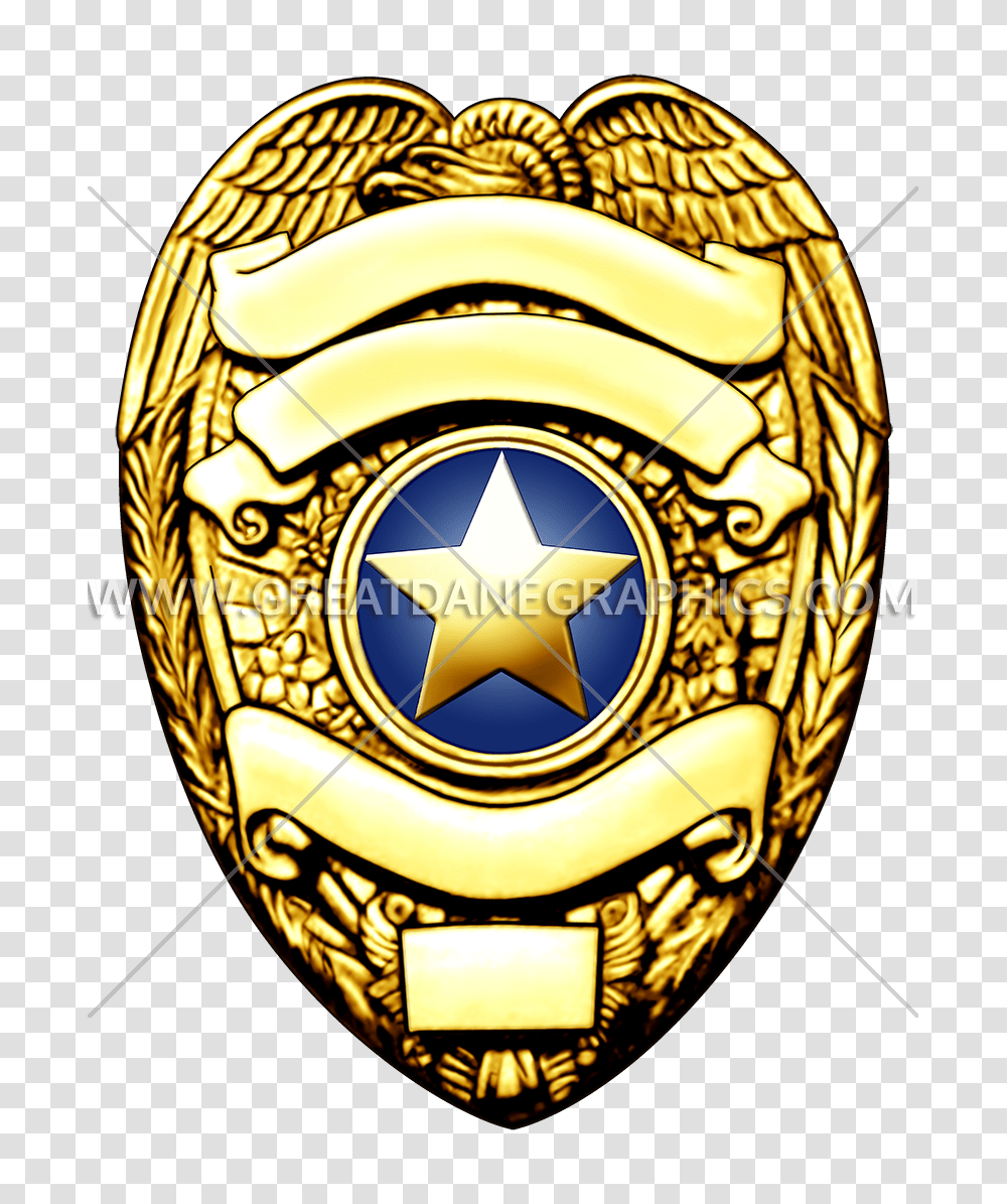 Wonderful Printable Police Badges Badge Coloring, Logo, Trademark, Gold Transparent Png