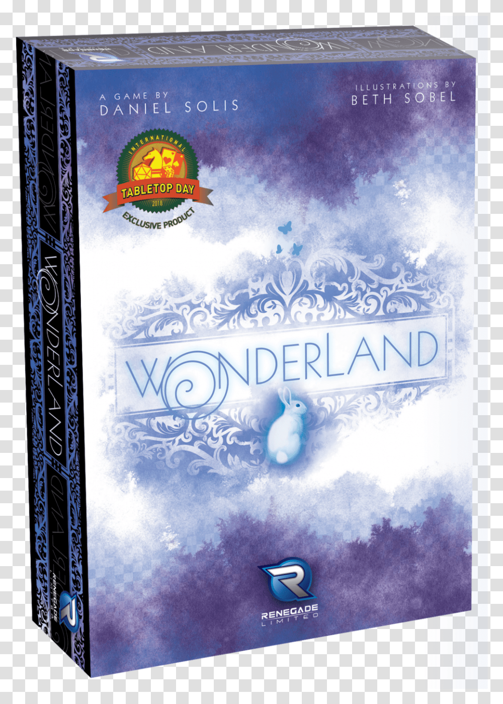 Wonderland Box3d Rgb Renegade Game Studios, Poster, Advertisement, Paper Transparent Png
